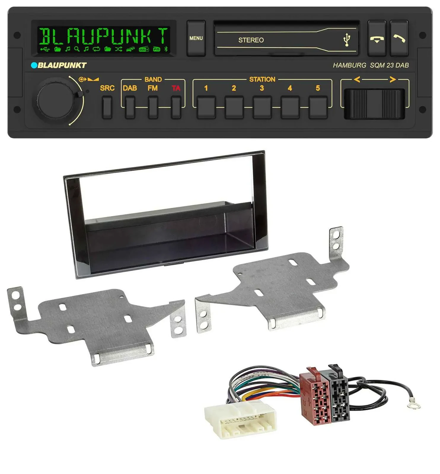 Blaupunkt USB DAB Bluetooth MP3 Autoradio für Nissan Juke (ab 2014)