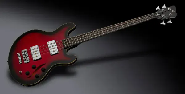 ROCKBASS Artist Line SklarBass I 4-String - Burgundy Blackburst Transparent Hig