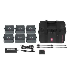 Ape Labs ApeLight Mini V2 Tourpack 6 Softbag - grey - Akkubetriebener LED