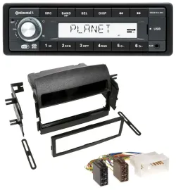 Автомагнитола для Hyundai Sonata NF (2005–2008) Continental MP3/AUX/USB/DAB 1DIN