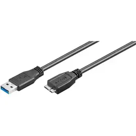 Коммутационный кабель Music Store Basic Standard USB 3.0 Kabel, 0.5m, A-St. zu Micro USB