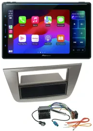 Pioneer Bluetooth DAB MP3 USB Autoradio für Seat Altea Toledo ab 05 Anthrazit-me