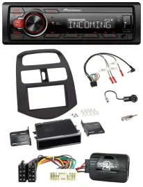 Pioneer Bluetooth USB DAB Lenkrad Autoradio für Chevrolet Spark KLM 2012-2013