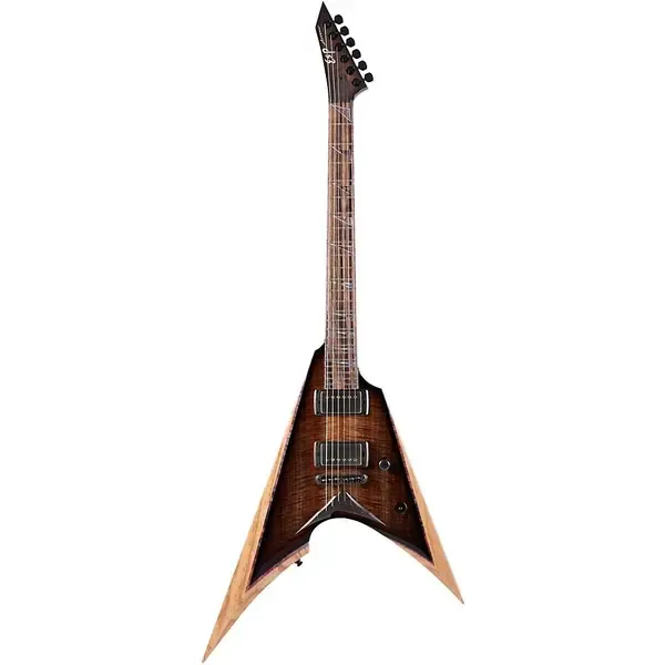 Электрогитара ESP Arrow CTM NT Electric Guitar See-Thru Brown Burst