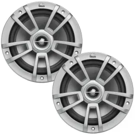 JBL Stage Marine 8 8" 2-Way Coaxial Marine Speakers (Gray)