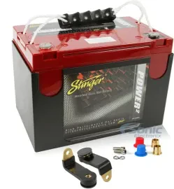 Stinger SPP1500DC 1500 Amp SPP Series Dry Cell Battery w/ Protective Steel Case