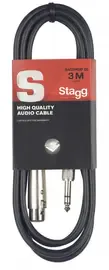 Микрофонный кабель Stagg SAC3PSXF (3м)