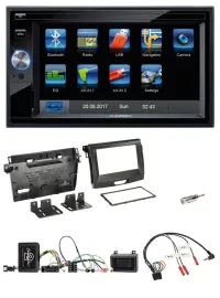 Blaupunkt SD USB TMC Bluetooth 2DIN Lenkrad Navigation für Ford Ranger 2AB ab 04