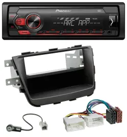 Автомагнитола Pioneer 1 DIN, DAB, MP3, AUX, USB для Kia Sorento II (2012–2015)