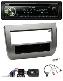 Pioneer DAB USB MP3 Lenkrad CD Autoradio für Lancia Y 843 2005-2011 anthrazit
