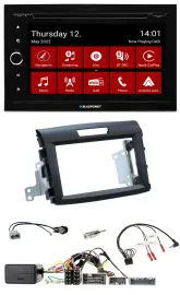 Blaupunkt 2DIN Lenkrad Bluetooth USB TMC DAB Navigation für Honda CR-V FR5/FR6 a