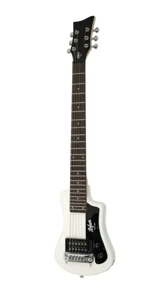 Электрогитара Hofner Shorty Signal White с чехлом
