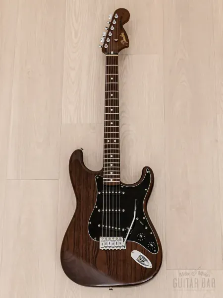 Электрогитара Fender Stratocaster 1971 FSR Vintage Reissue ST71-ASH SSS Walnut w/gigbag Japan 2013