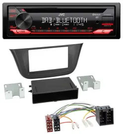 JVC CD DAB USB Bluetooth MP3 Autoradio für Iveco Daily (ab 2014)