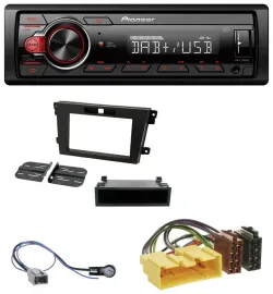 Pioneer MP3 1DIN DAB USB AUX Autoradio für Mazda CX-7 (2008-2010)