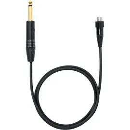 Shure Premium 1/4" to TA4F Guitar Cable for GLX-D, ULX-D Digital Wireless System