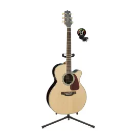 Takamine GN71CE NAT NEX Cutaway Natural Acoustic Electric Guitar Bundle