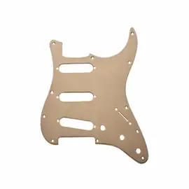 Пикгард Fender 11-Hole Modern 1-Ply Anodized Stratocaster S/S/S Pickguard Gold