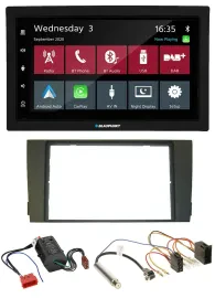 Blaupunkt DAB Bluetooth USB MP3 2DIN Autoradio für Audi A6 01-05 C5 Bose Aktivsy