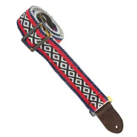 Henry Heller 2" Picador Series Handwoven Adjustable Guitar Strap #HPRU-09