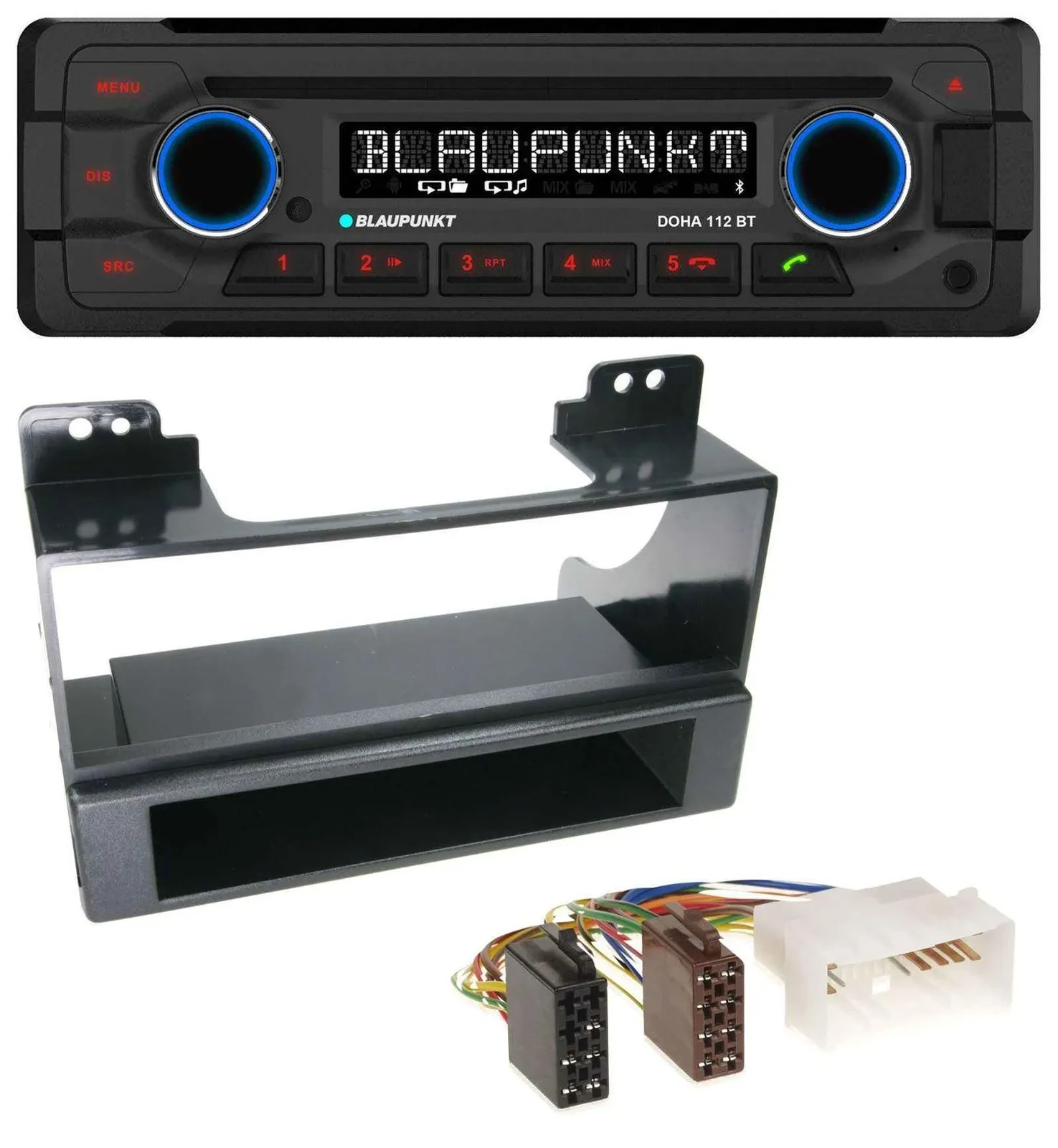 Blaupunkt AUX MP3 CD Bluetooth USB Autoradio für Kia Carnival (ab 2006)