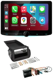 Kenwood MP3 USB DAB Bluetooth Autoradio für Citroen Nemo Peugeot Bipper ab 2008