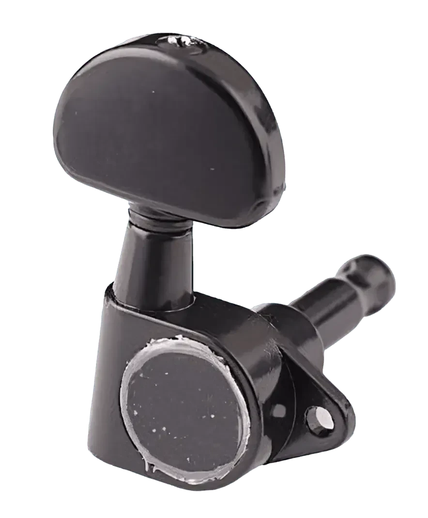 Колки гитарные Metallor MH-27-BK-3+3