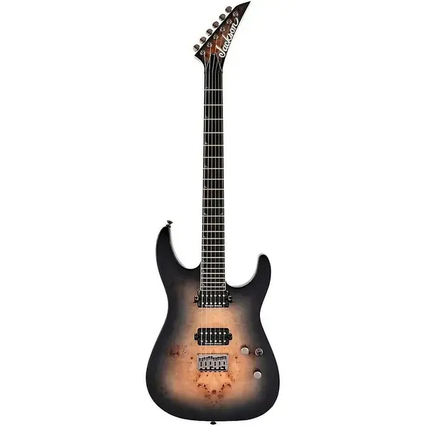 Электрогитара Jackson Pro Soloist SL2P HT MAH Transparent Black Burst