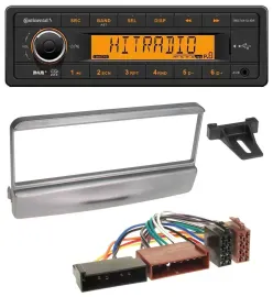 Continental 1DIN DAB MP3 AUX USB Autoradio für Ford Cougar Fiesta Escort Focus 9