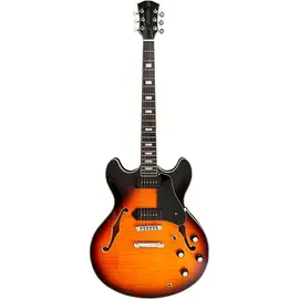 Электрогитара полуакустическая Sire H7V Vintage Sunburst