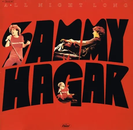 SAMMY HAGAR - All Night Long (LP , Used)