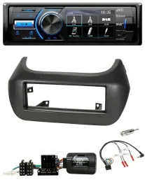 JVC Bluetooth Lenkrad USB DAB Autoradio für Fiat Fiorino Citroen Nemo Peugeot Bi