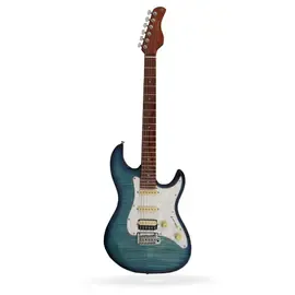 Электрогитара Sire Larry Carlton S7 FM Stratocaster Transparent Blue