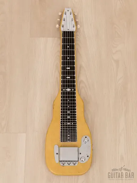 Слайд-гитара Fender Champion Lap Steel Yellow Pearloid USA 1950s