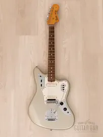 Электрогитара Fender American Vintage 1962 Jaguar SS Inca Silver w/case USA 2001