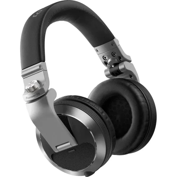 Pioneer HDJ-X7-S Over-Ear DJ Headphones, Silver -OPEN BOX-