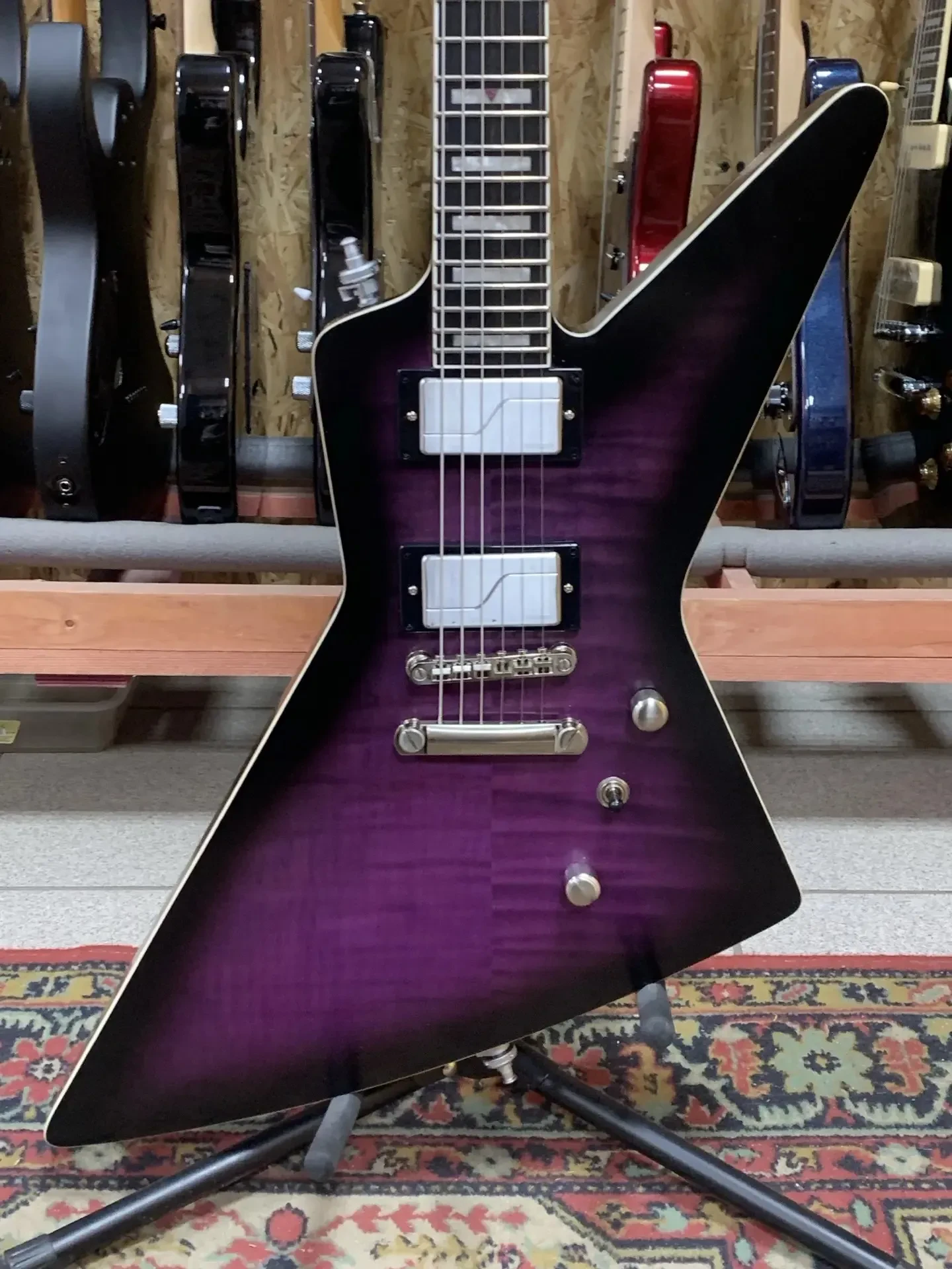 Электрогитара Epiphone Extura Prophecy Purple Tiger H-H China 2025 w/Bag