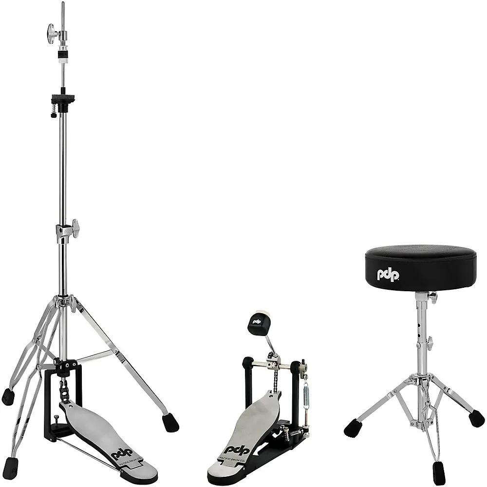 PDP by DW 700 Series 3Piece Drum Hardware Pack  Single Pedal