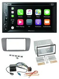 Pioneer MP3 USB DVD Bluetooth DAB 2DIN Autoradio für Seat Ibiza ab 08 conemaragr
