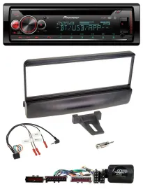 Pioneer Lenkrad DAB CD Bluetooth USB Autoradio für Ford Mondeo 2000-02 schwarz