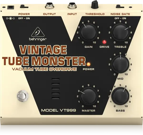 Педаль эффектов для электрогитары Behringer VT999 Vintage Tube Monster Overdrive