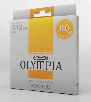 Струны для акустической гитары Olympia HQA1152PB 11-52, бронза фосфорная