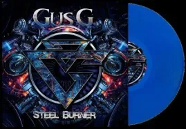 Виниловая пластинка Gus G. - Steel Burner - Blue [New Vinyl LP] Blue, Colored Vinyl