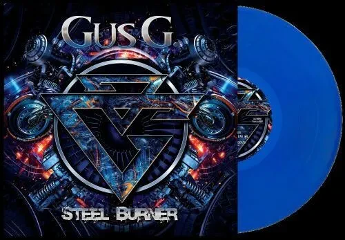 Виниловая пластинка Gus G. - Steel Burner - Blue [New Vinyl LP] Blue, Colored Vinyl
