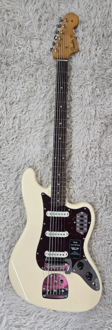 Бас-гитара Fender Vintera III Early '60s Bass VI Olympic White