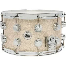 DW Collector's SSC Maple Finish Ply Snare Drum 14 x 8 in Broken Glass Finish Ply