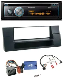 Pioneer Lenkrad DAB USB CD Bluetooth Autoradio für BMW 5er Ablage Rundpin