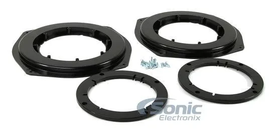 Metra 82-3014 6"/6.5"/6.75" Speaker Plates for Select 2005-13 Chevy Corvette