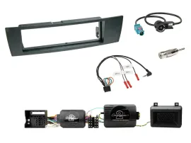 Einbauset Lenkradadapter DIN Autoradio für BMW 1er 2004-2013 E87