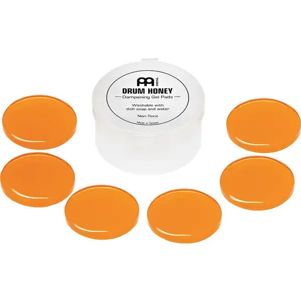 Meinl Drum Honey Dampening Gel Pads, Orange #MDH